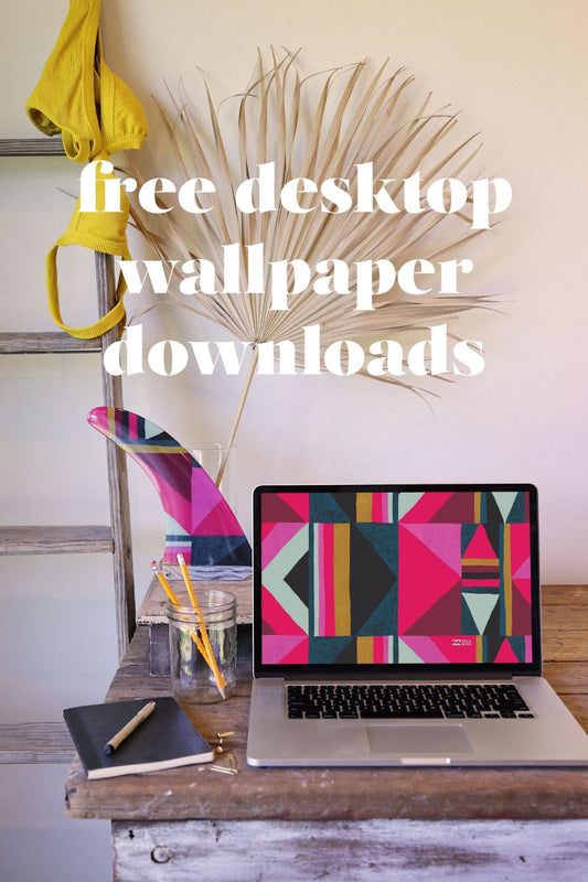 DESKTOP DOWNLOAD: DRESS YOUR TECH IN OUR BURN WILD PRINT