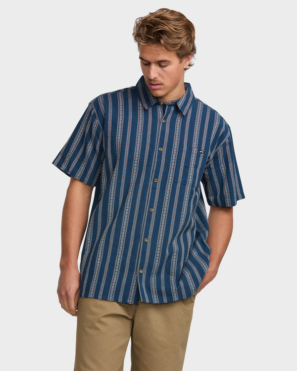 Mens Sundays Jacquard Shirt