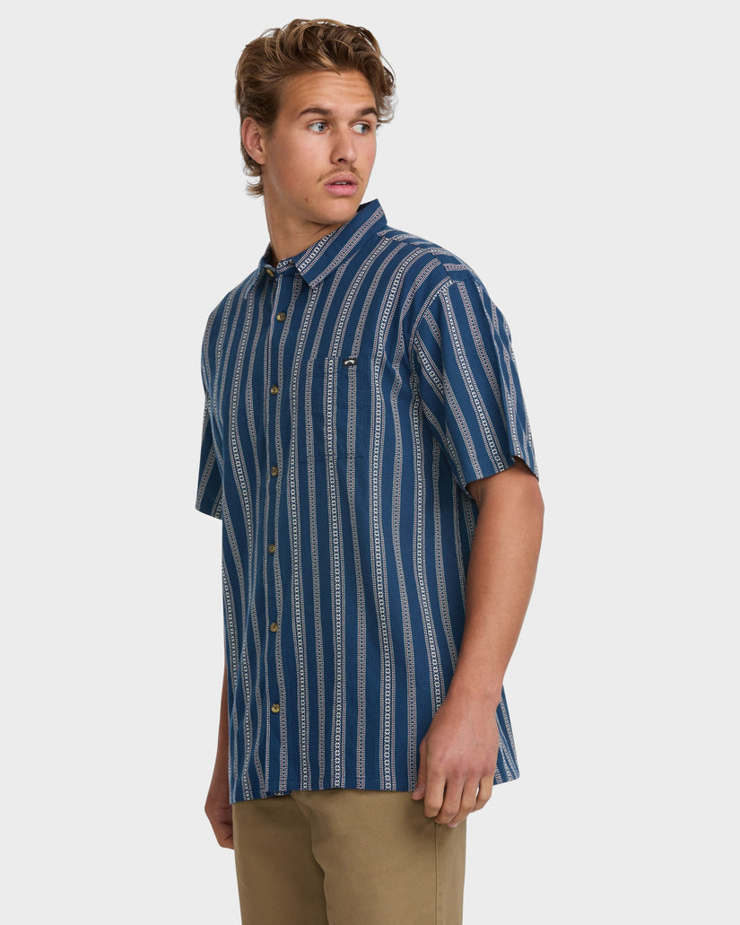 Mens Sundays Jacquard Shirt