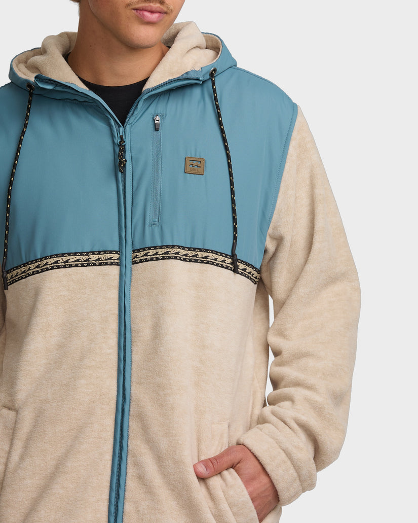 Mens Boundary Lite Zip Up Hoodie