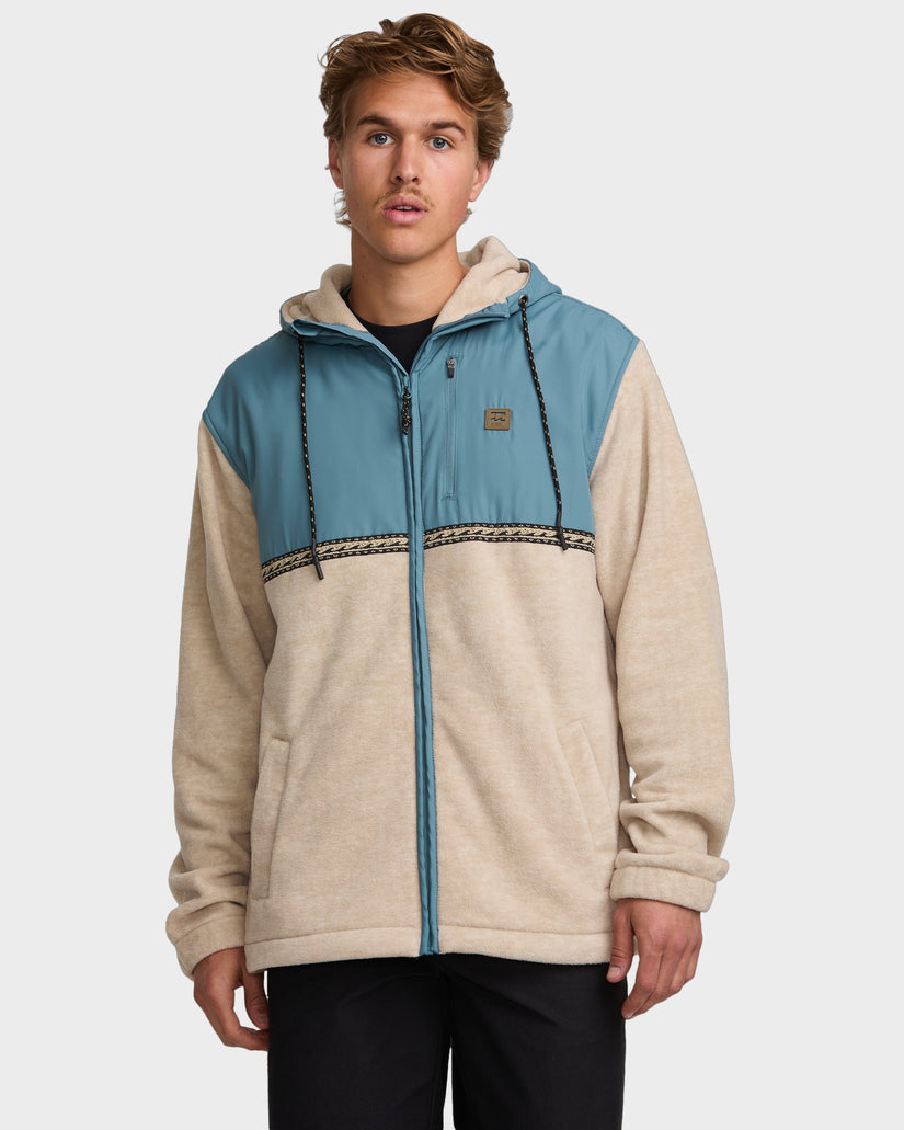 Mens Boundary Lite Zip Up Hoodie