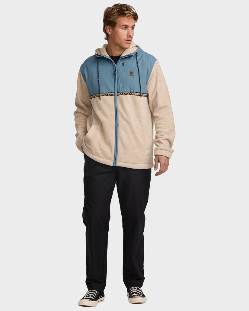 Mens Boundary Lite Zip Up Hoodie