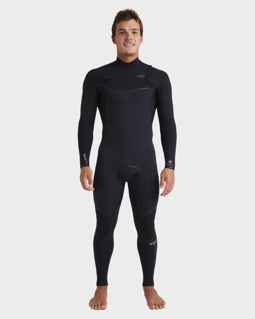 Mens 4/3mm Revolution Pro Chest Zip Steamer Wetsuit