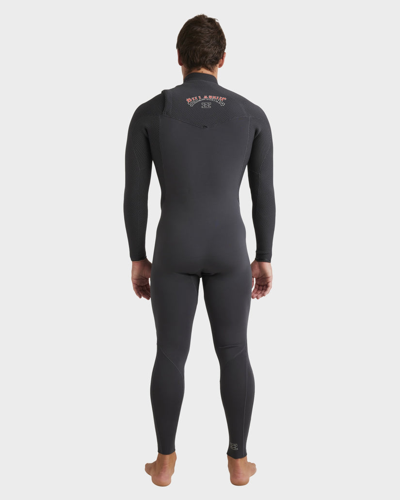 Mens 3/2mm Revolution Natural Chest Zip Steamer Wetsuit