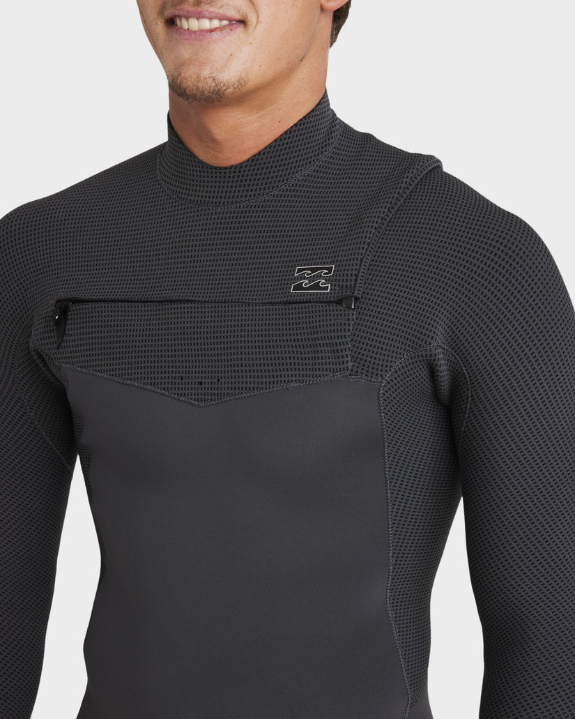 Mens 3/2mm Revolution Natural Chest Zip Steamer Wetsuit