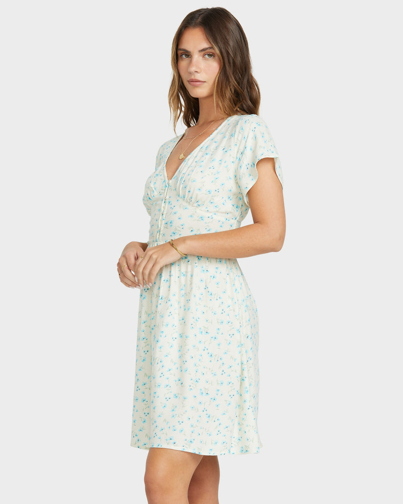 Womens Morning Sky Mini Dress