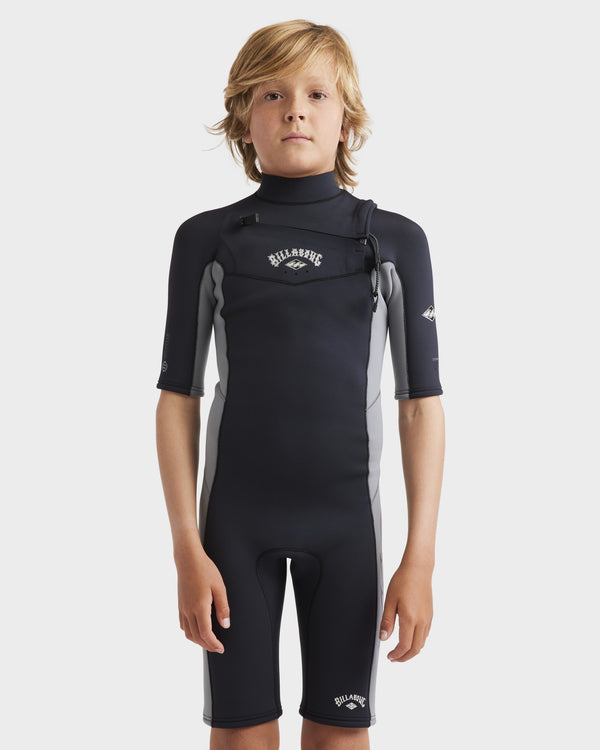 Boys 8-16 Absolute Natural Chest Zip Springsuit