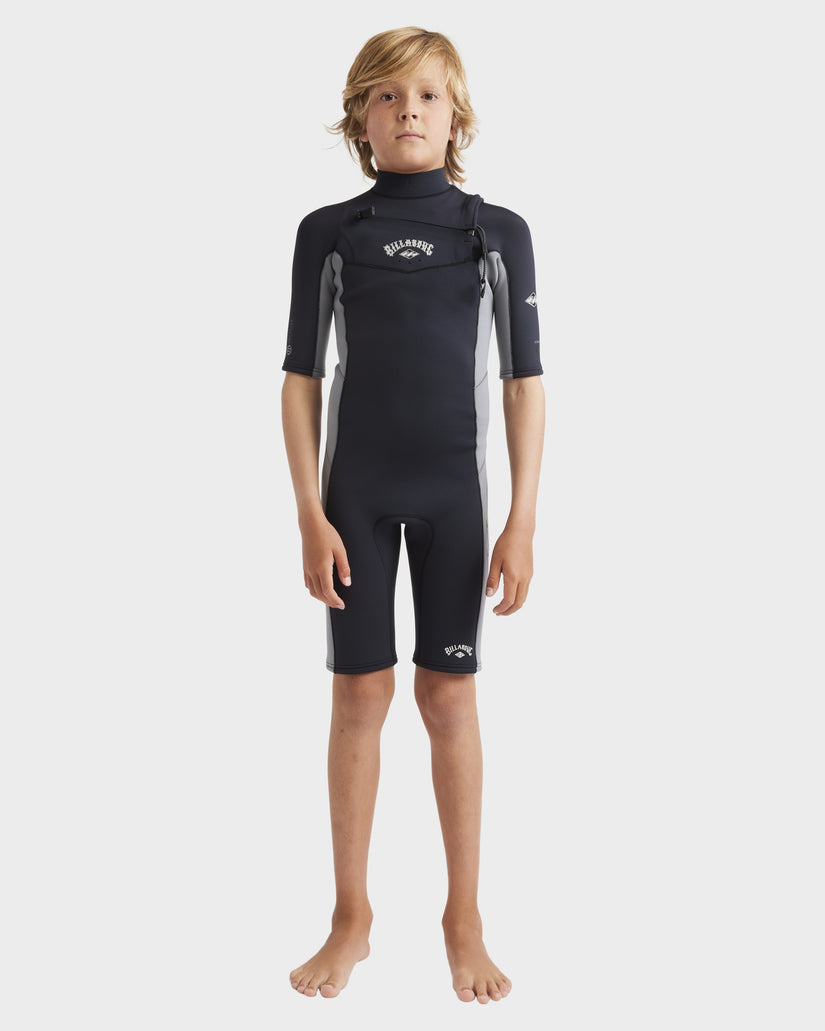 Boys 8-16 Absolute Natural Chest Zip Springsuit