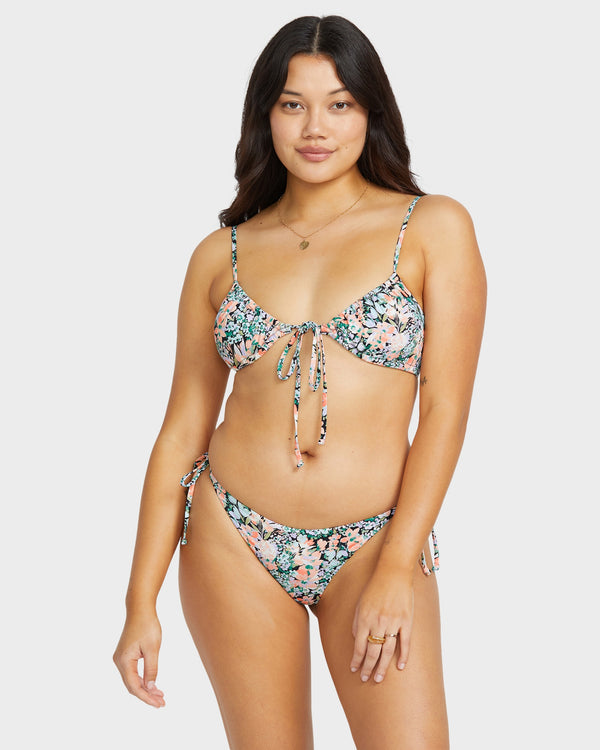 Womens Sweet Fields Tie Side Tanga Bikini Bottom