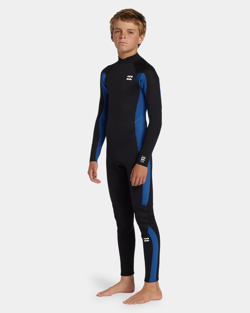 Boys 8-16 4/3mm Foil Back Zip Steamer Wetsuit