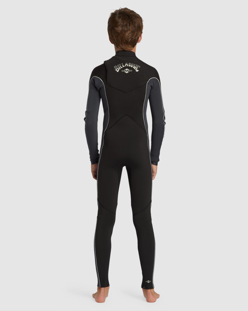 Boys 8-16 3/2mm Absolute Chest Zip Steamer Wetsuit