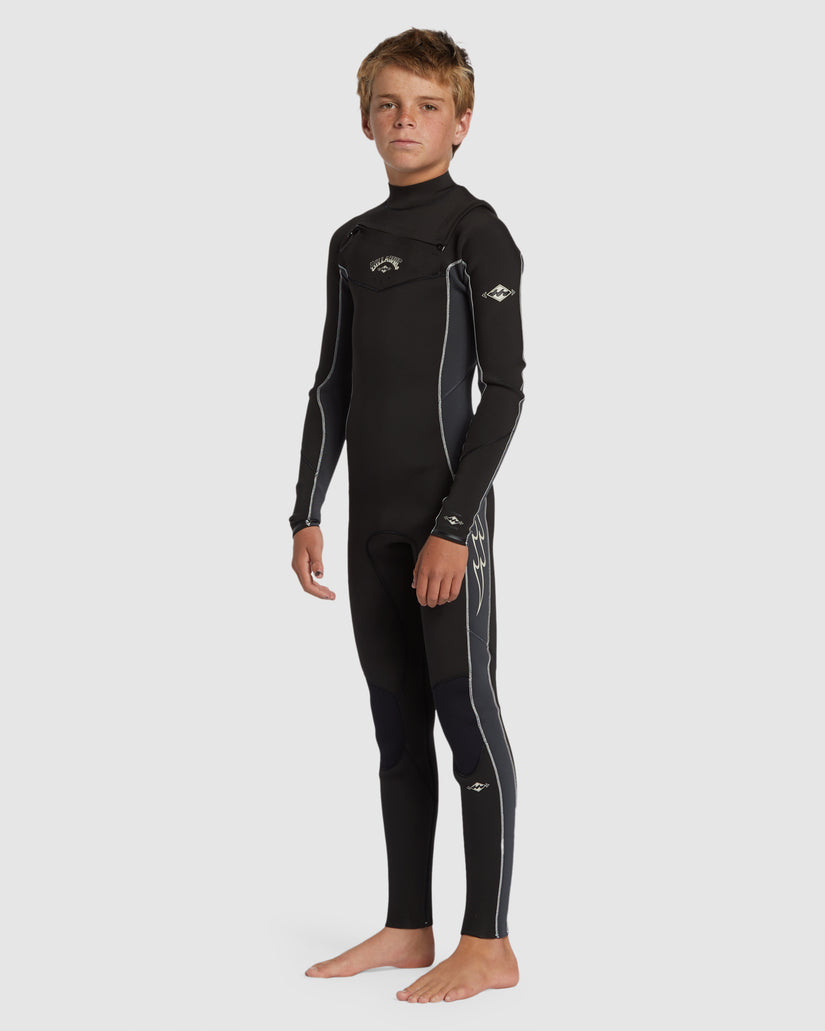 Boys 8-16 3/2mm Absolute Chest Zip Steamer Wetsuit