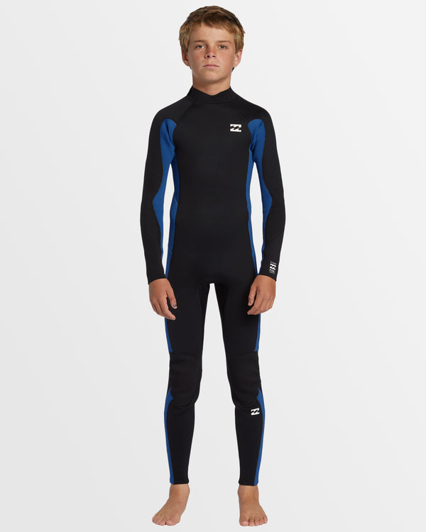 Boys 8-16 3/2mm Foil Back Zip Steamer Wetsuit