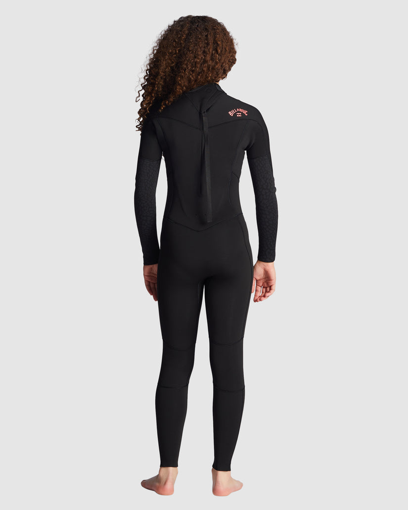 Girls 6-14 3/2mm Synergy Back Zip Steamer Wetsuit