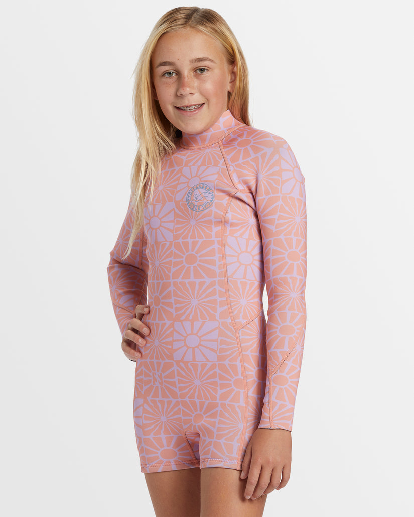 Girls 6-14Teen Spring Fever Natural Springsuit