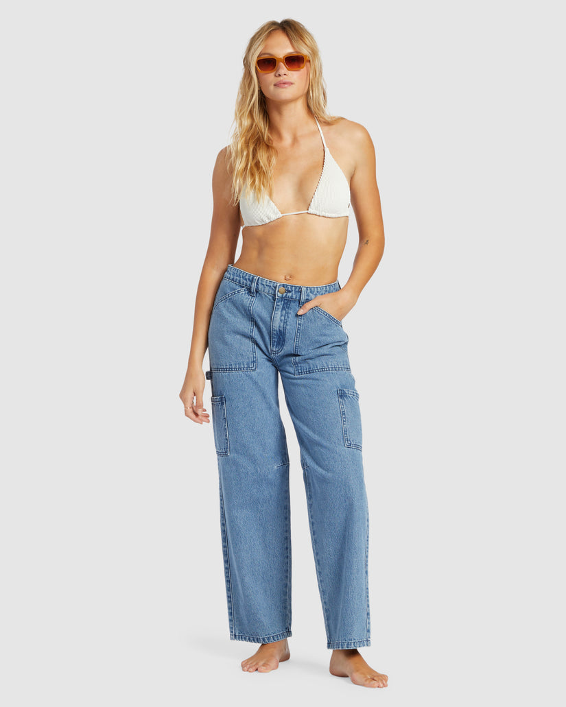 Womens Leia Denim Pants