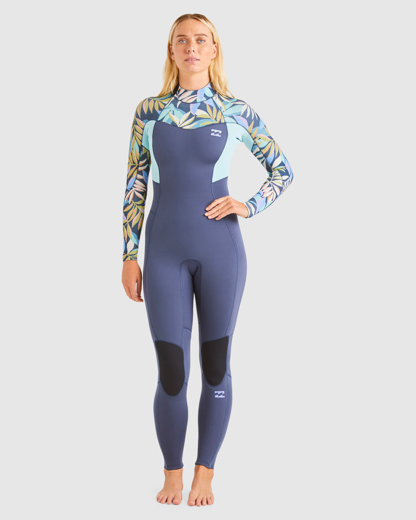 Womens 3/2mm Synergy Back Zip Steamer Wetsuit