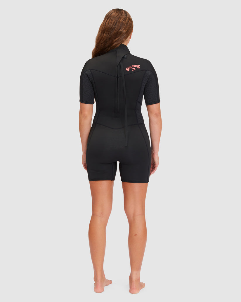 Womens 2/2mm Synergy Back Zip Springsuit