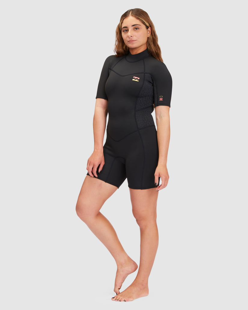 Womens 2/2mm Synergy Back Zip Springsuit