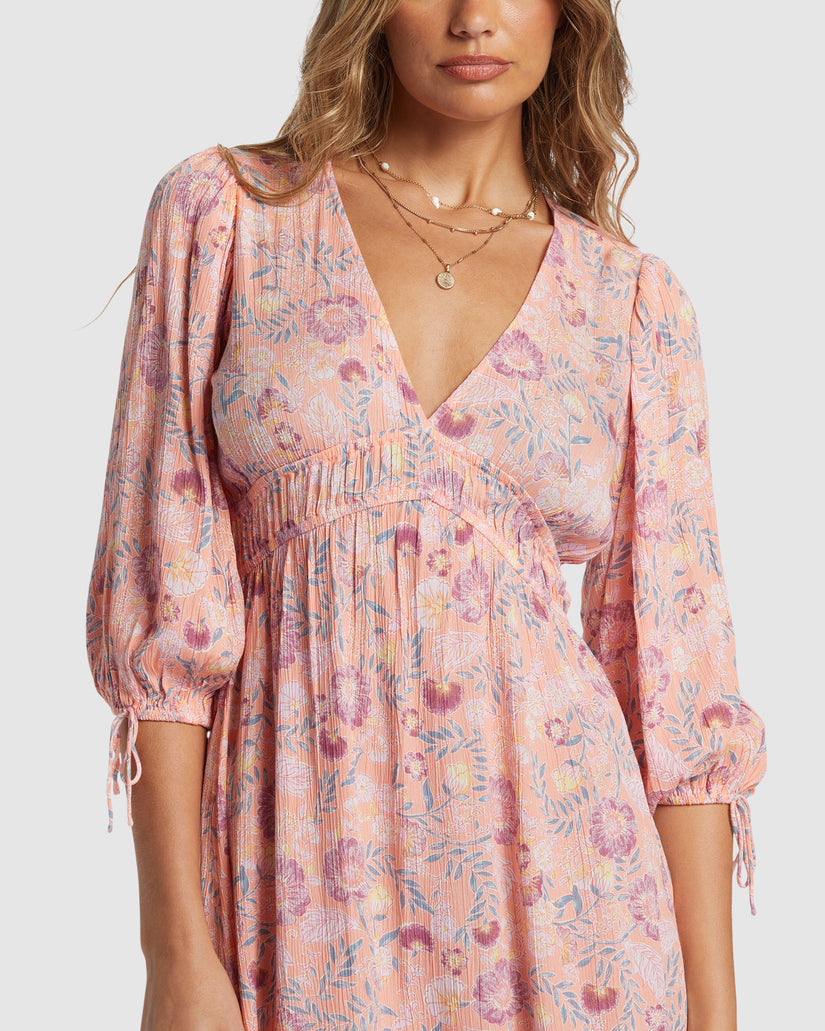 Paradise Sky Midi Dress