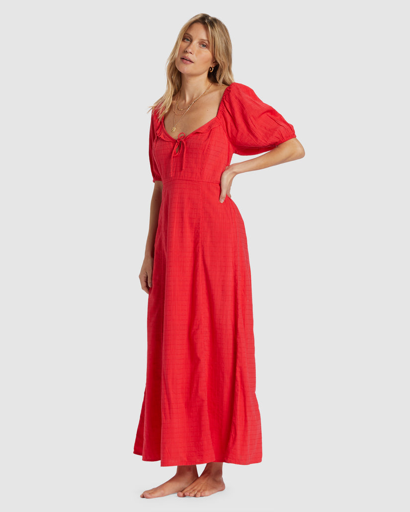 Womens Burning Love Maxi Dress