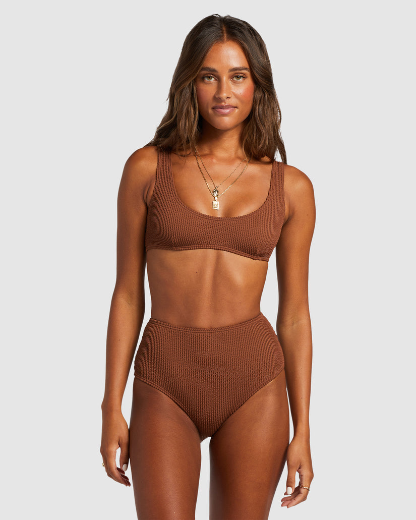 Summer High High Waist Bikini Bottom