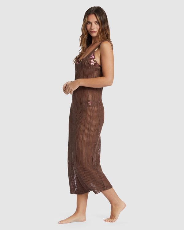 Womens Lunar Days Midi Cover Up