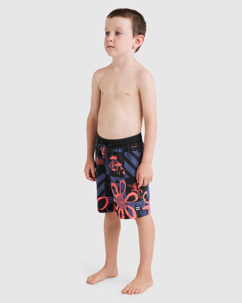 Boys 0-7 Sundays Layback Boardshorts