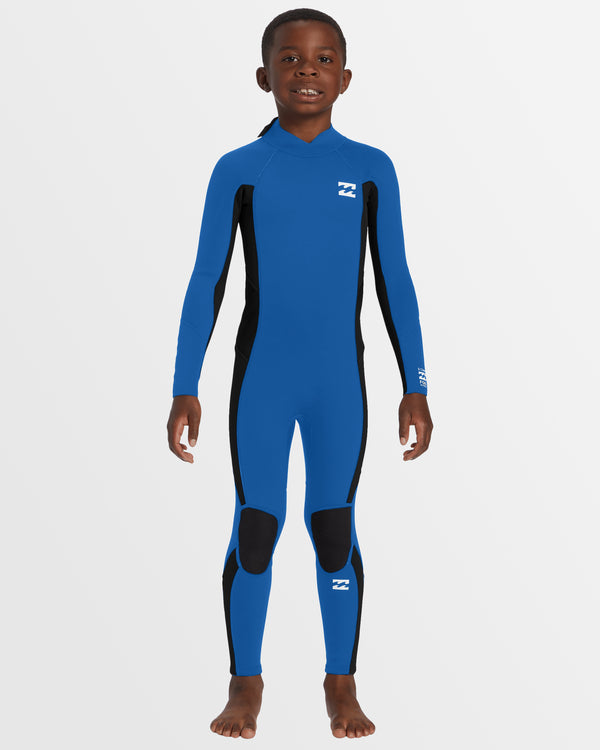 Boys 0-7 3/2mm Foil Back Zip GBS Steamer Wetsuit