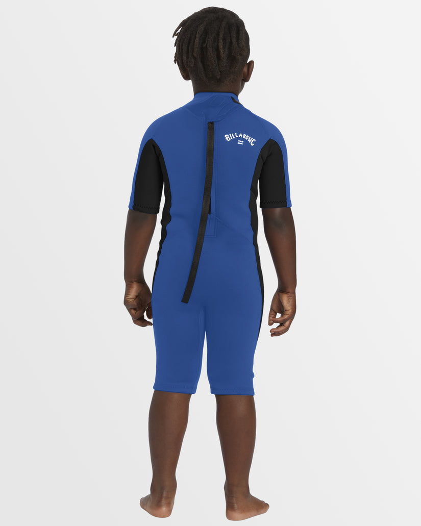 Boys 0-7 2/2mm Foil Back Zip Springsuit