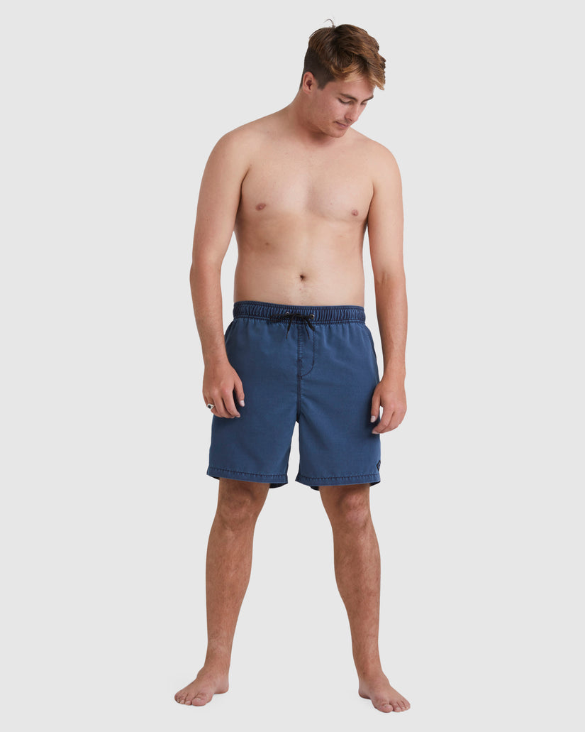 Mens All Day Overdye Layback Boardshorts