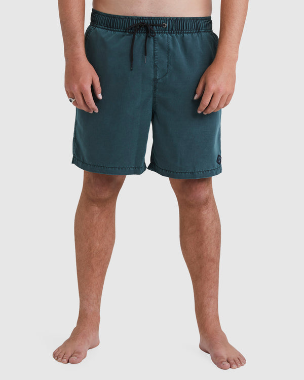 Mens All Day Overdye Layback Boardshorts