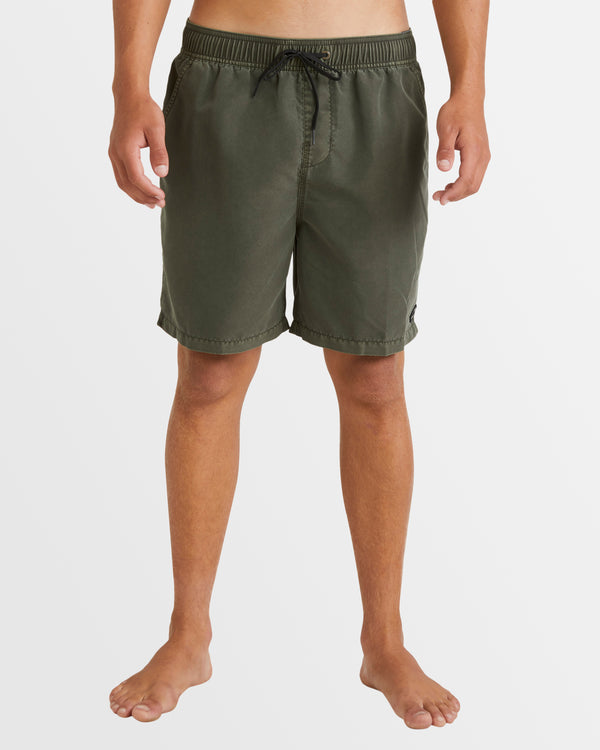 Mens All Day Overdye Layback Boardshorts