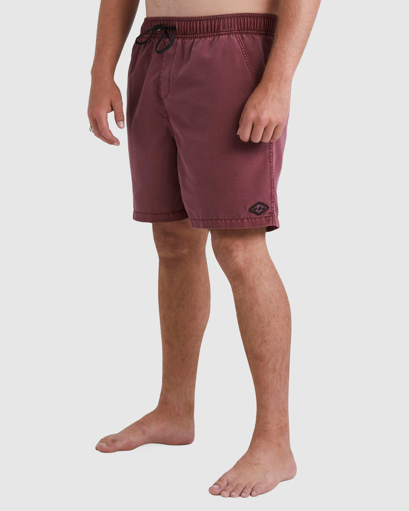 Mens All Day Overdye Layback Boardshorts