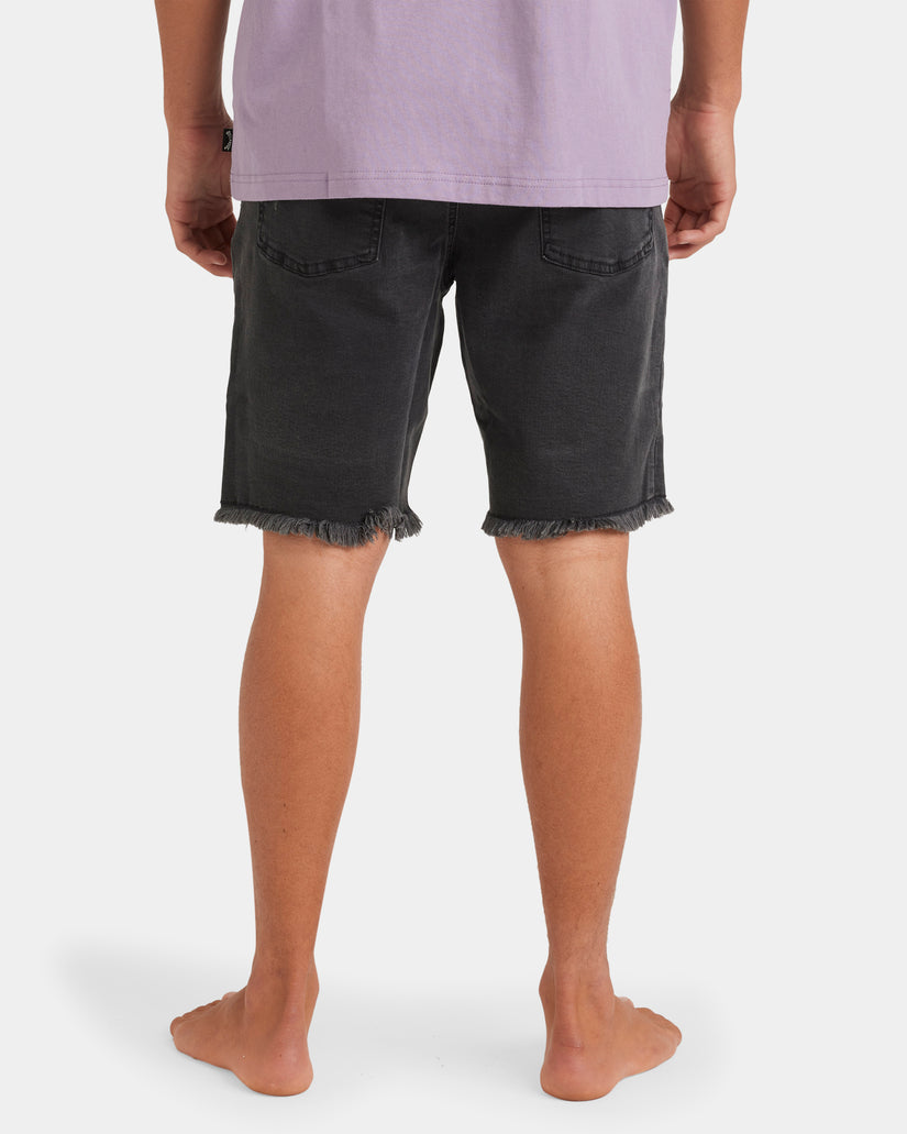 Mens Outsider Denim Shorts