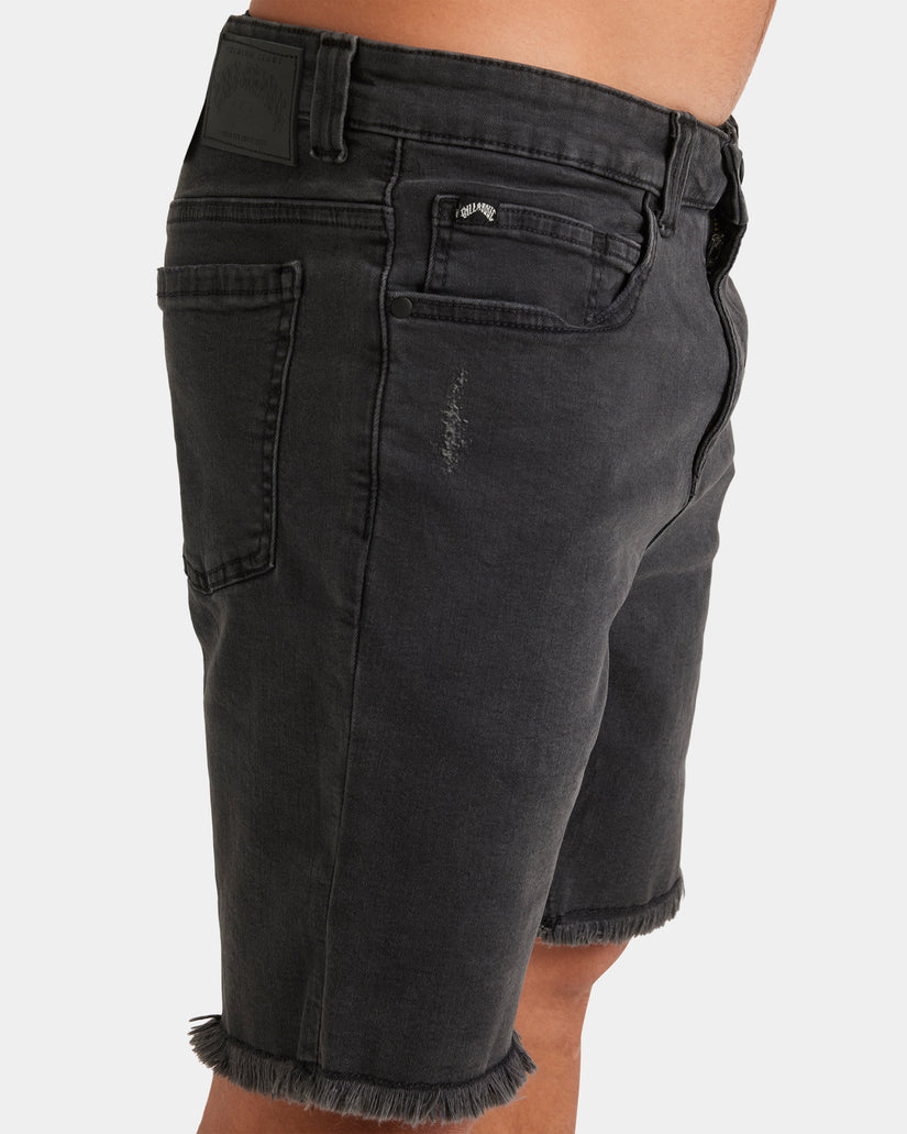 Mens Outsider Denim Shorts