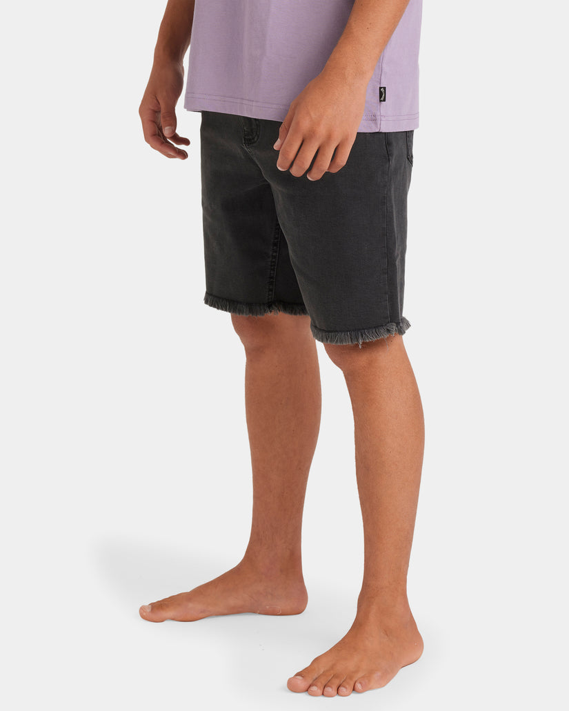 Mens Outsider Denim Shorts