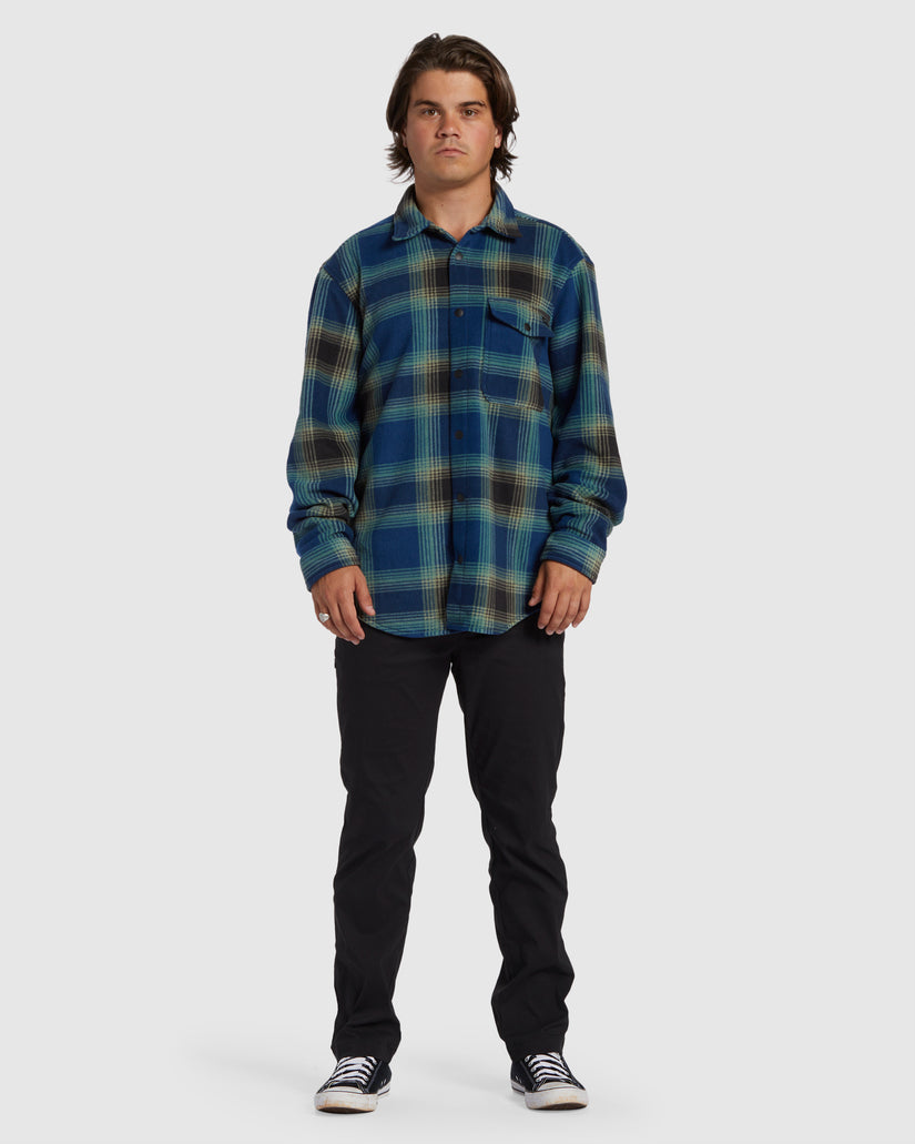 Mens A/Div Furnace Flannel Fleece Top