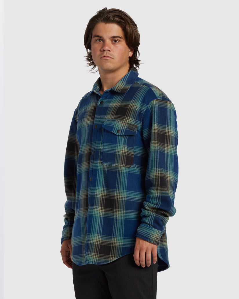 Mens A/Div Furnace Flannel Fleece Top