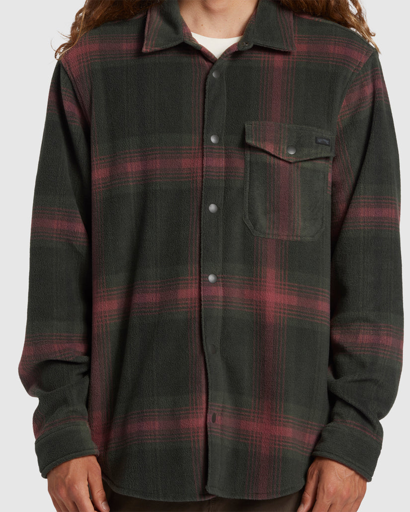 Mens A/Div Furnace Flannel Fleece Top