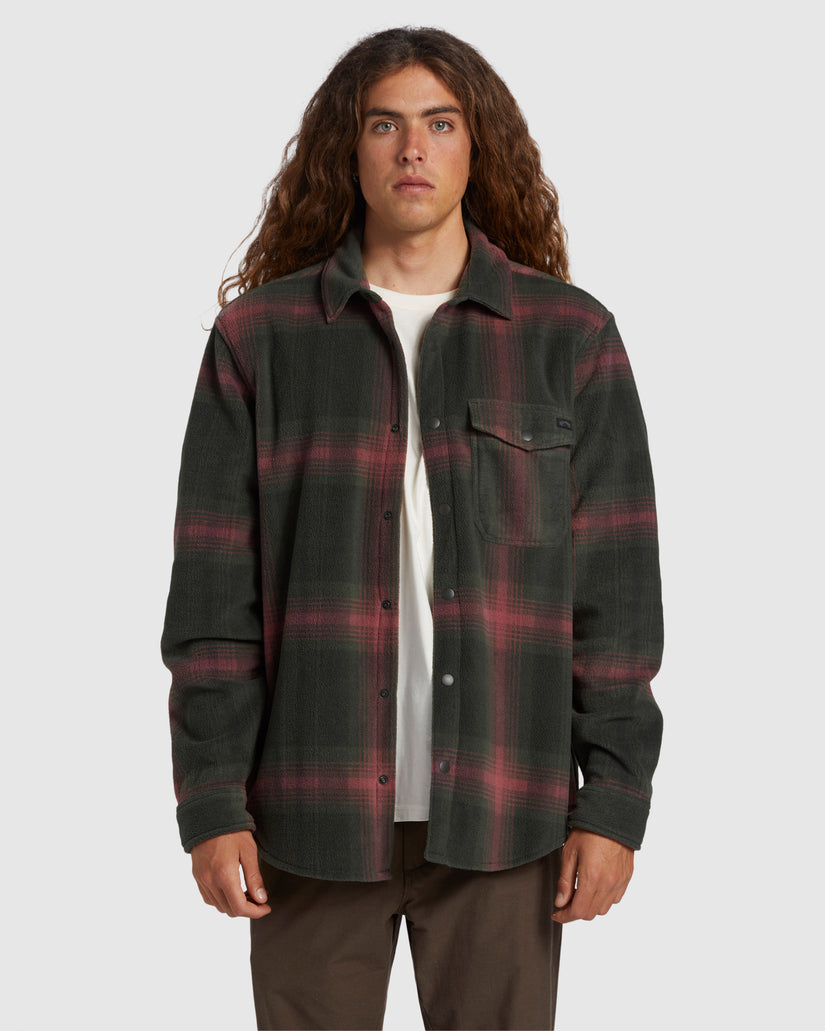 Mens A/Div Furnace Flannel Fleece Top