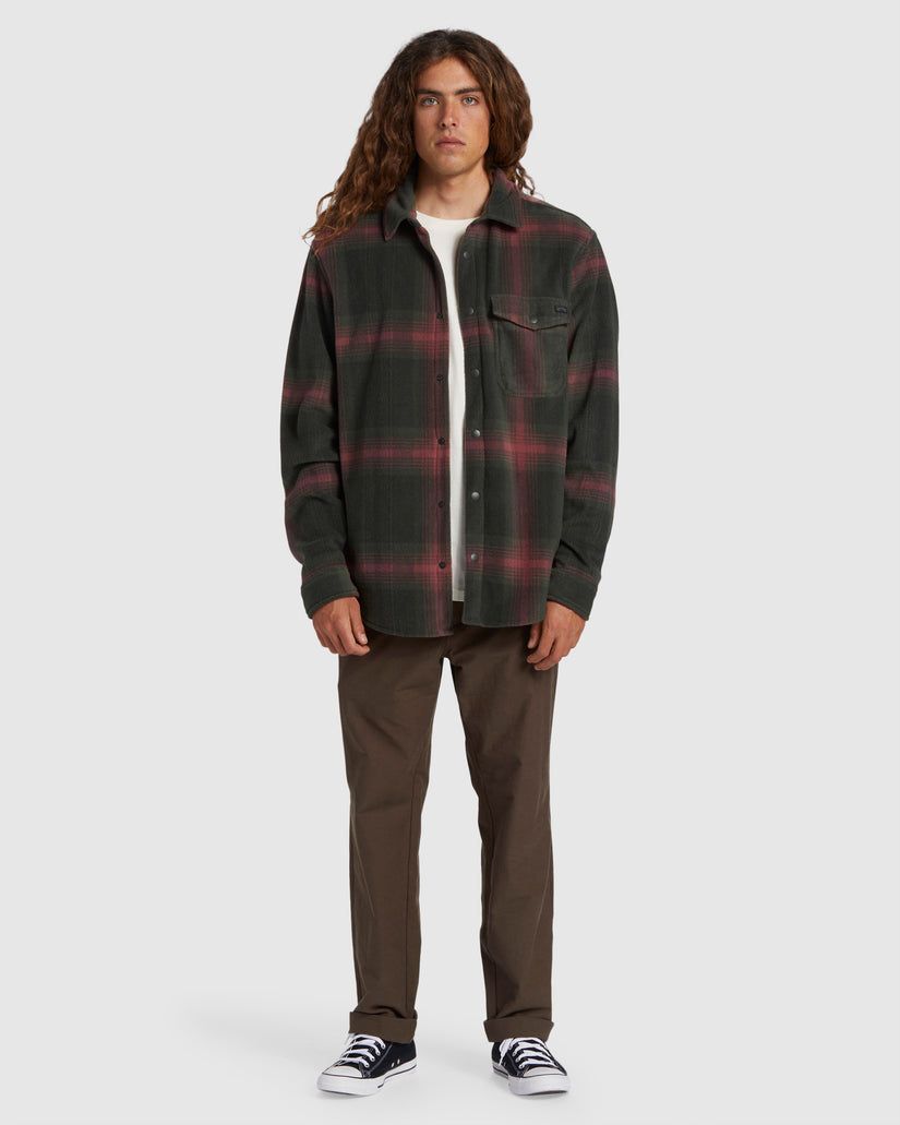 Mens A/Div Furnace Flannel Fleece Top