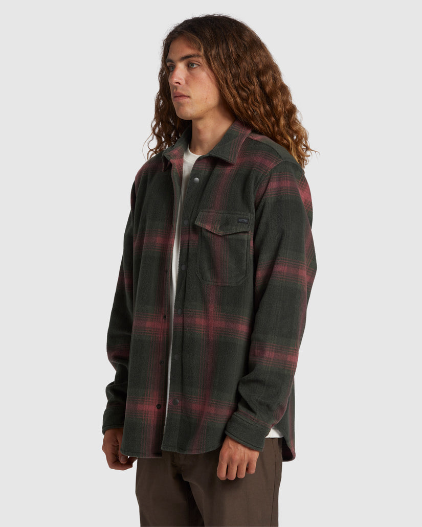 Mens A/Div Furnace Flannel Fleece Top