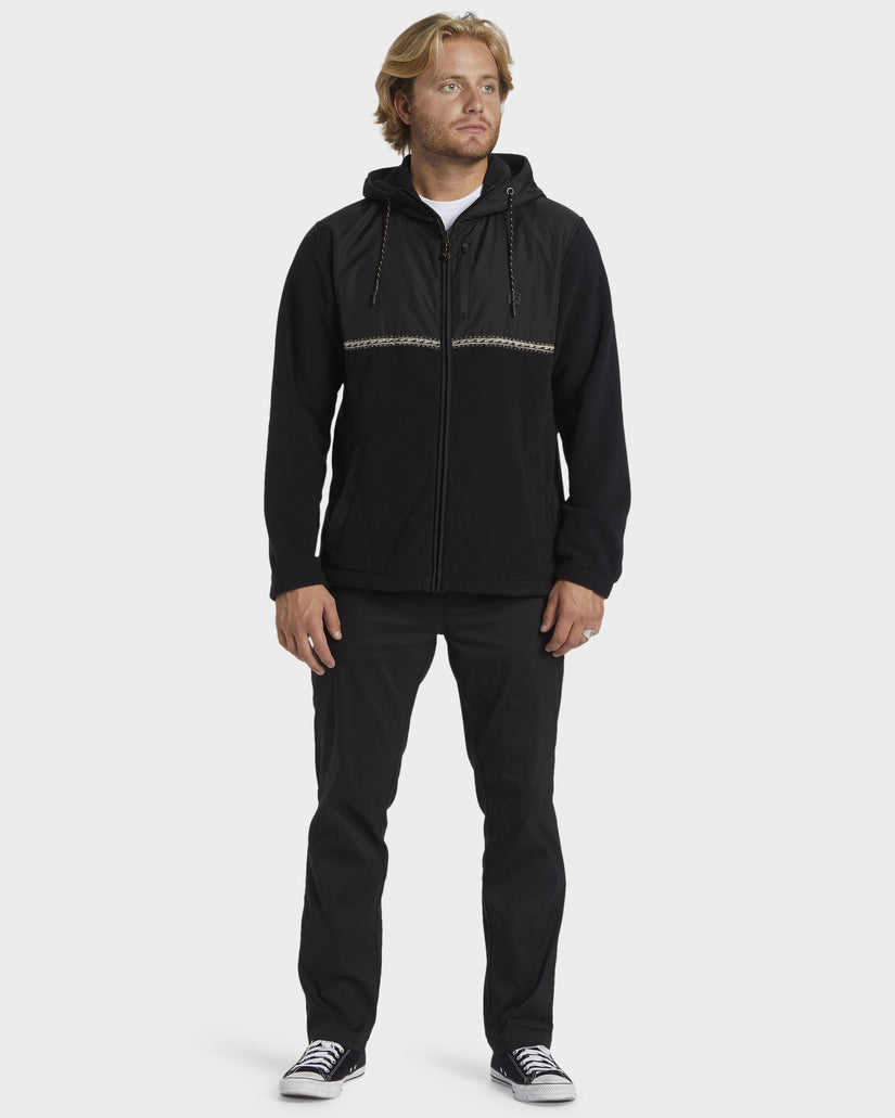 Mens Boundary Lite Zip Up Hoodie