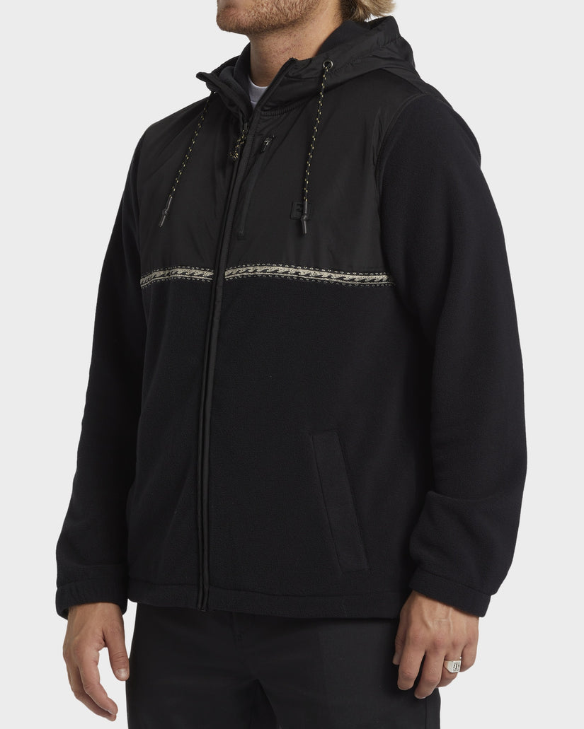 Mens Boundary Lite Zip Up Hoodie