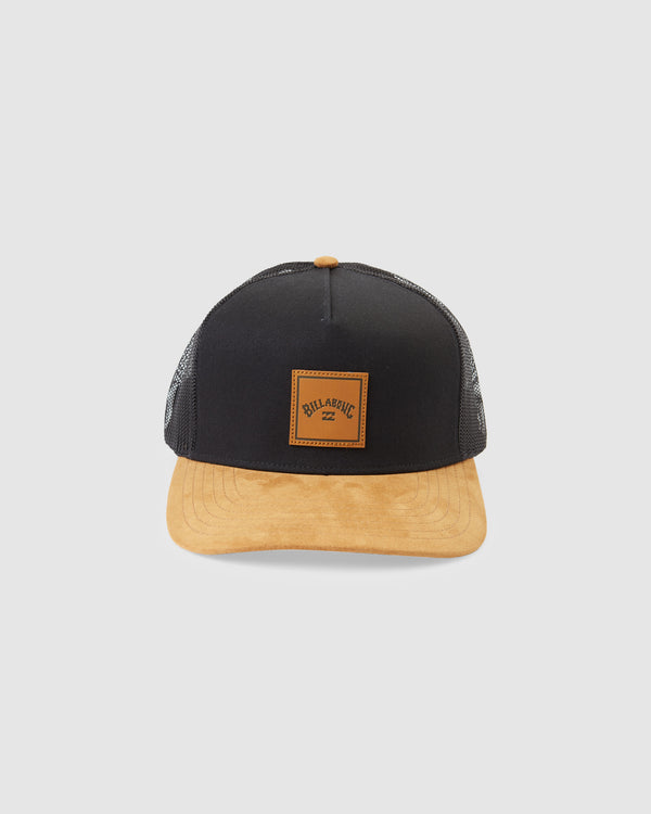 Mens Stacked Trucker Hat