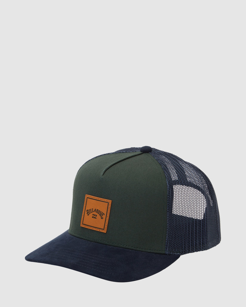 Mens Stacked Trucker Hat