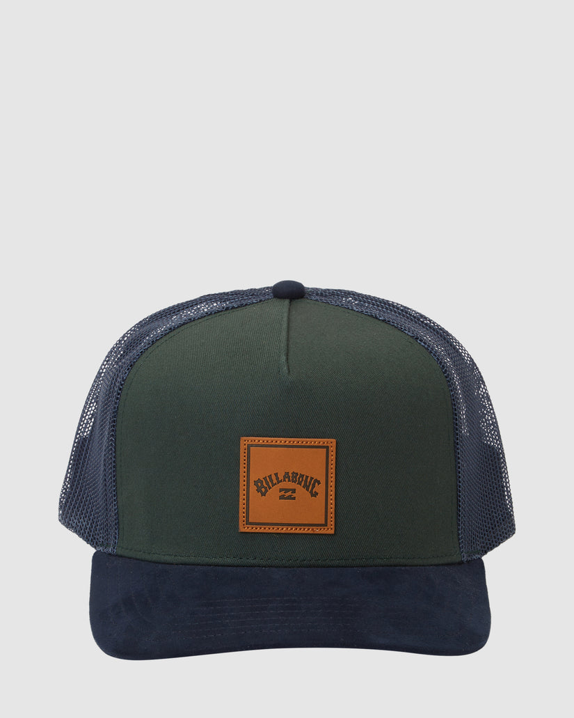 Mens Stacked Trucker Hat