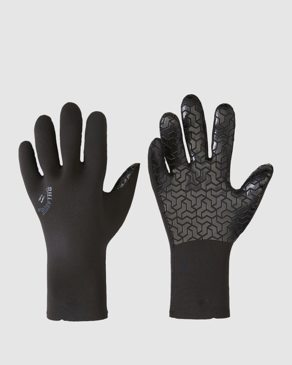 Mens 2mm Absolute 5 Finger Wetsuit Gloves