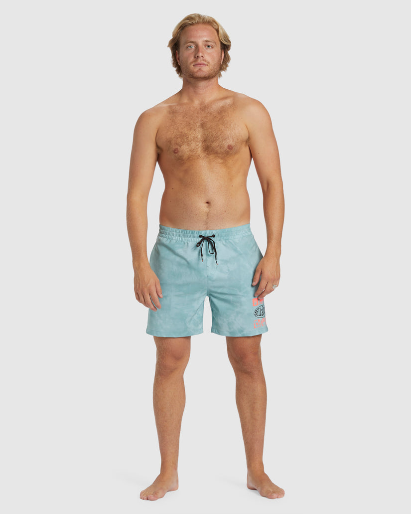 Mens D Bah Layback Boardshorts